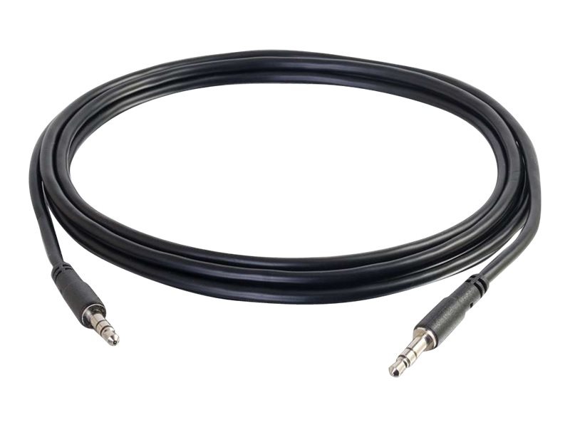 C2G Slim 3ft Slim Aux 3.5mm Audio Cable - M/M - audio cable - 91.4 cm