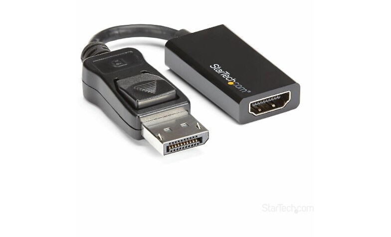 StarTech.com Câble adaptateur HDMI, DisplayPort ou Mini DisplayPort vers  HDMI de 2 m - Convertisseur HDMI, DP, Mini DP vers HDMI - Noir - adaptateur  vidéo - DisplayPort / HDMI - 2 m (DPMDPHD2HD)