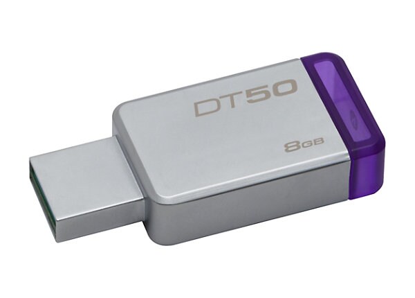 Kingston DataTraveler 50 - USB flash drive - 8 GB