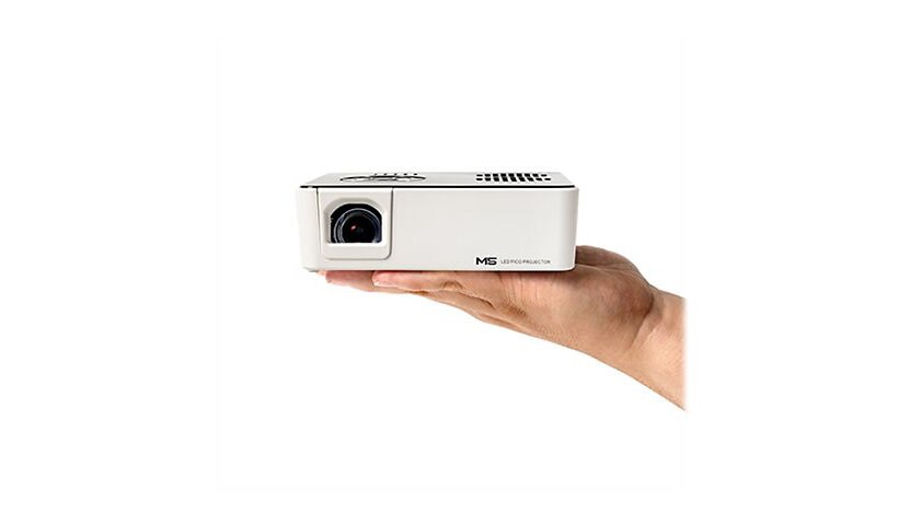 AAXA M5 Micro Projector - projecteur DLP - portable - noir, blanc