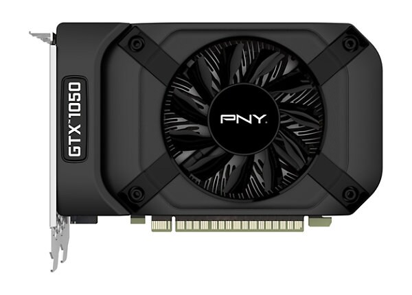 PNY GeForce GTX 1050 - graphics card - NVIDIA GeForce GTX 1050 - 2 GB