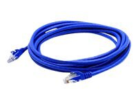 AddOn 1000ft Non-Terminated Cat6A Blue Patch Cable - patch cable - 1000 ft - blue