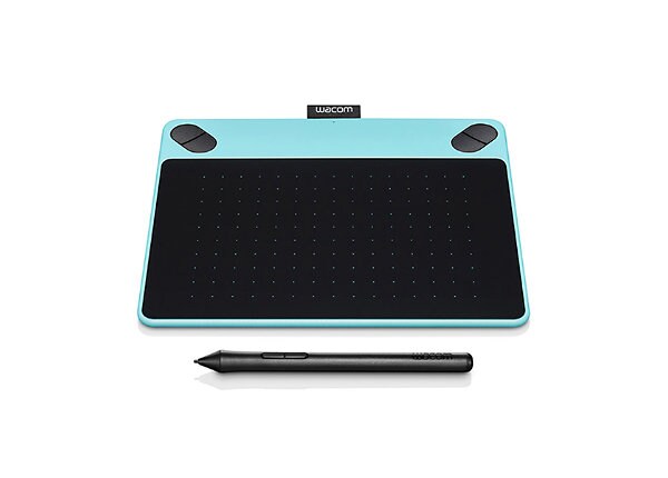 Wacom Intuos Draw Creative Pen and Tablet - Mint Blue
