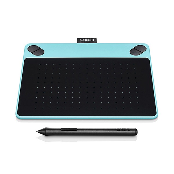 Wacom Intuos Draw Creative Pen and Tablet - Mint Blue