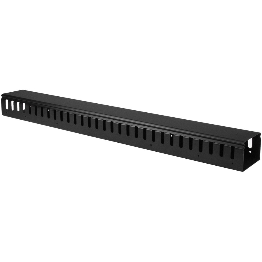 StarTech.com Cable Management Panel - Vertical Rackmount Cable Organizer