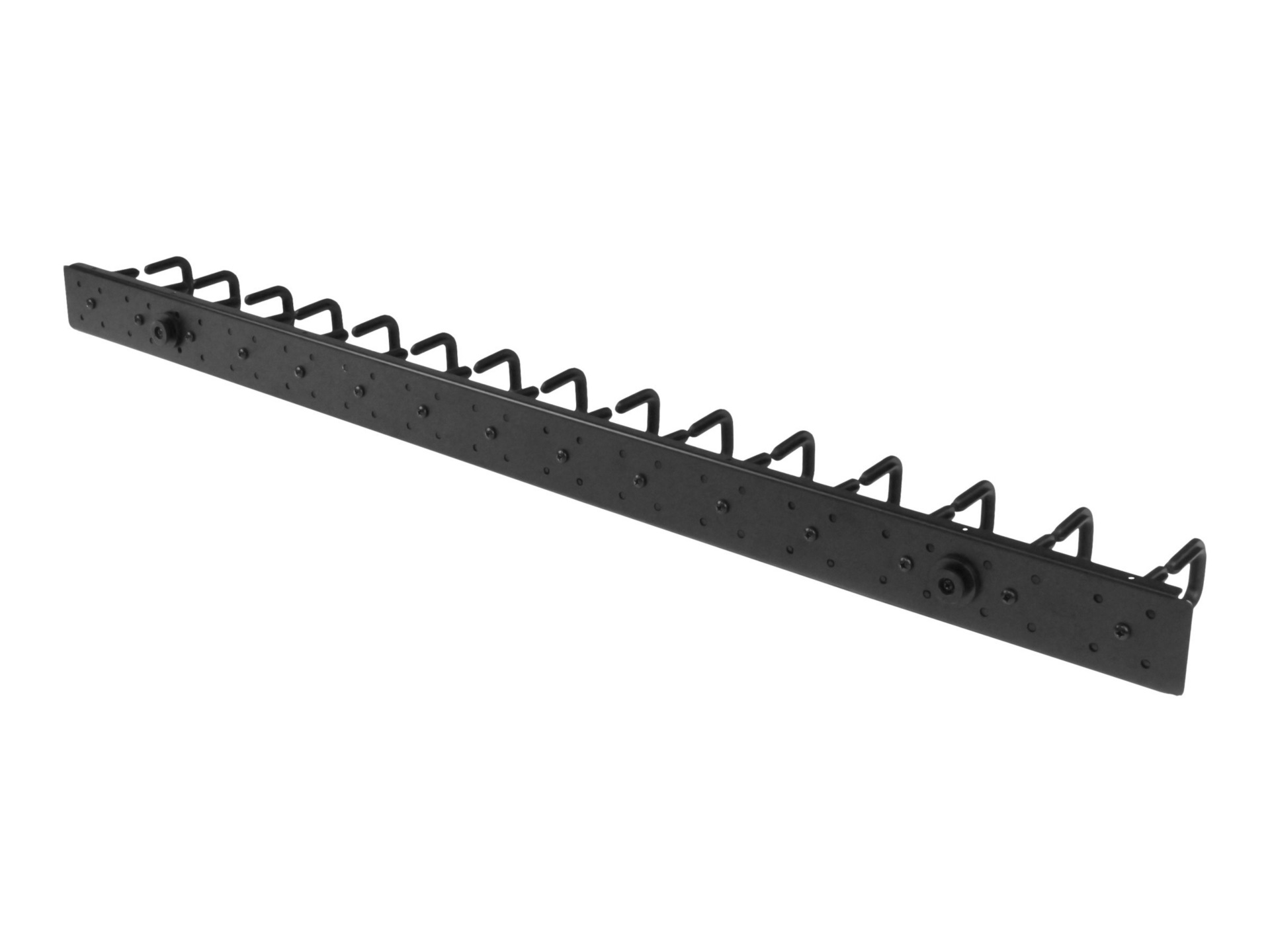 Thumbnail 2 of 12 for StarTech.com Vertical Cable Organizer with D-Ring Hooks - Vertical Cable Management Panel - 40U - 6 ft.