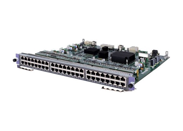 HPE 48-port Gig-T PoE+ SD TAA-compliant Module - expansion module