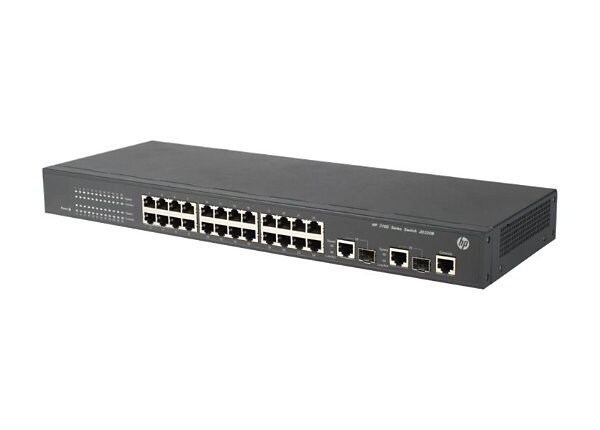 HPE 3100-24 V2 EI Switch - switch - 24 ports - managed - rack-mountable