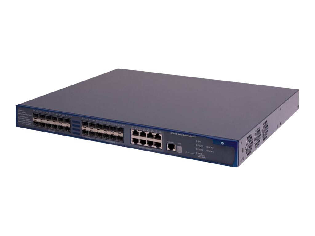 HPE 5500-24G-SFP EI Switch - switch - 24 ports - managed - rack-mountable