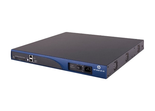 HPE MSR20-40 - router - rack-mountable