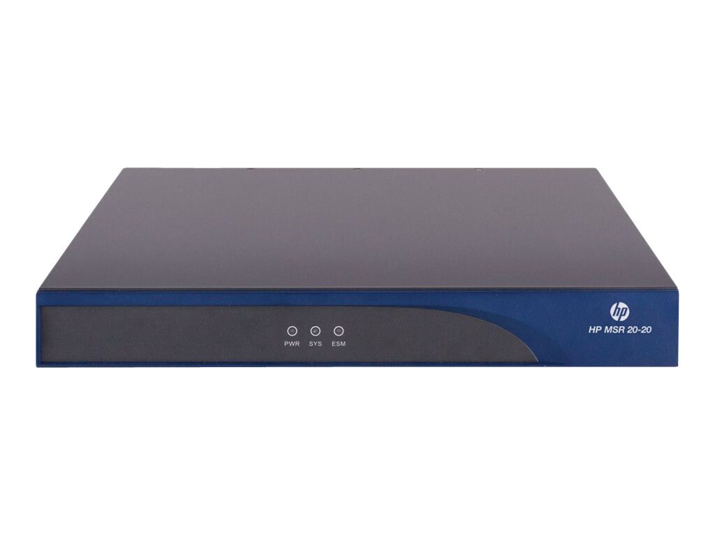 HPE MSR20-20 - router - desktop