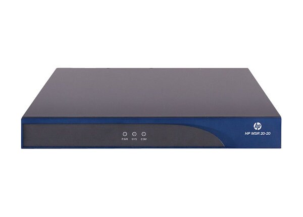 HPE MSR20-20 - router - desktop