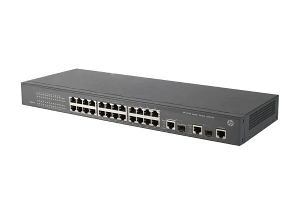 HPE 3100-24 v2 SI Switch - switch - 24 ports - managed - rack-mountable