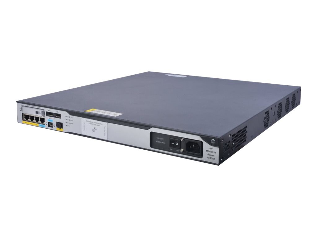 HPE MSR3024 - router - desktop, rack-mountable