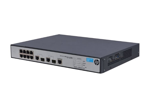 HPE 1910-8-PoE+ Switch - switch - 8 ports - managed - rack-mountable