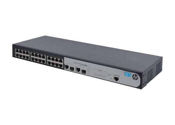HPE 1910-24 Switch - switch - 24 ports - managed - rack-mountable