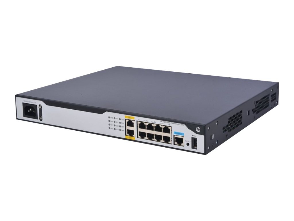 HPE MSR1003-8 - router - desktop