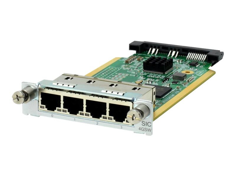 HPE - expansion module - Smart Interface Card (SIC) - 1000Base-T x 4