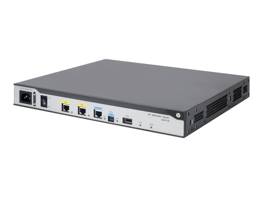 HPE MSR2003 - router - desktop, rack-mountable