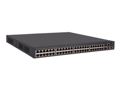 HPE FlexNetwork 5130-48G-PoE+-2SFP+-2XGT (370W) EI - switch - 48 ports - ma