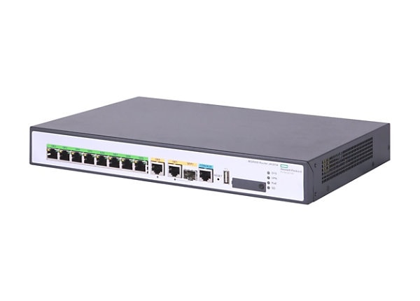 HPE FlexNetwork MSR958 PoE - router - rack-mountable