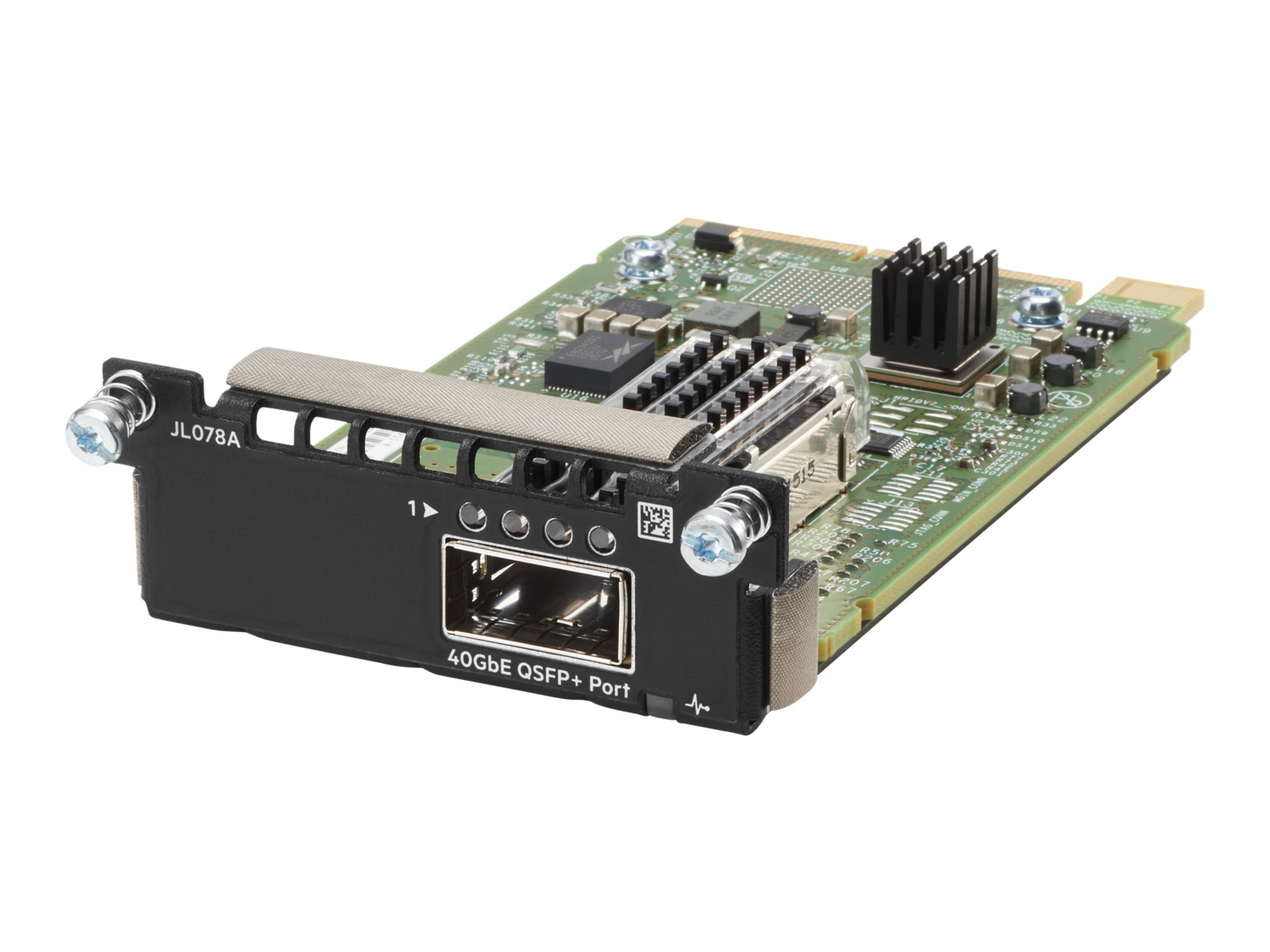 HPE Networking  3810M 1QSFP+ 40GbE Module - network device accessory kit