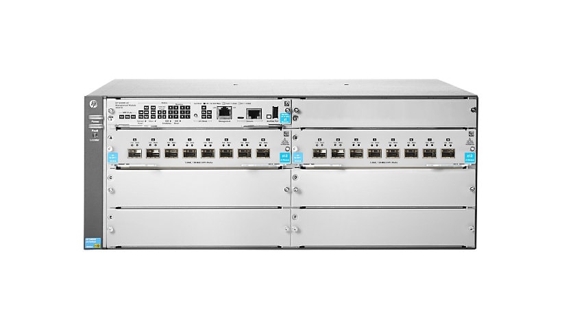 HPE Aruba 5406R 16-port SFP+ (No PSU) v3 zl2 - switch - 16 ports - managed - rack-mountable