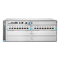 HPE Aruba 5406R 16-port SFP+ (No PSU) v3 zl2 - switch - 16 ports - managed - rack-mountable