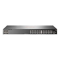 HPE Aruba 2930F 24G 4SFP+ - switch - 24 ports - managed - rack-mountable