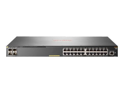 HPE Aruba 2930F 24G PoE+ 4SFP+ - switch - 24 ports - managed - rack-mountab