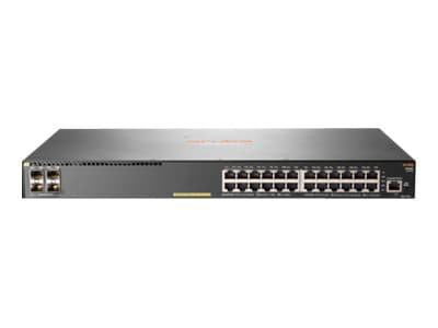 HPE Aruba 2930F 24G PoE+ 4SFP - Switch - 24 Port - Managed