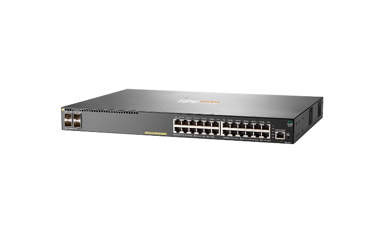 HPE Networking 2930F 24G PoE+ 4SFP - switch - 24 ports - managed