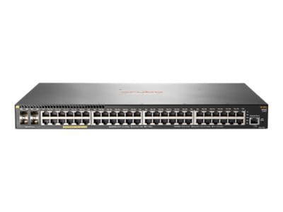 HPE Aruba 2930F 48G PoE+ 4SFP - Switch - 48 Ports - Managed