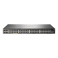 HPE Aruba 2930F 48G PoE+ 4SFP+ TAA - switch - 48 ports - managed - rack-mou