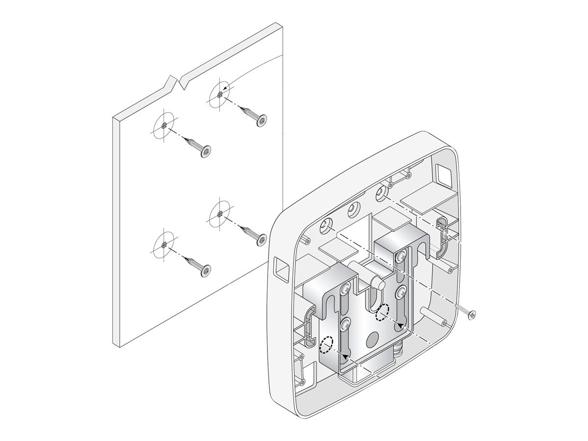 HPE Aruba AP-220-MNT-W2 - network device mounting kit