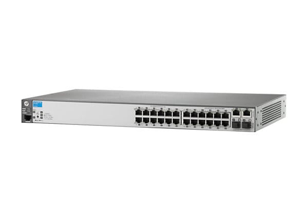 HPE Aruba 2620-24 - switch - 24 ports - managed - rack-mountable