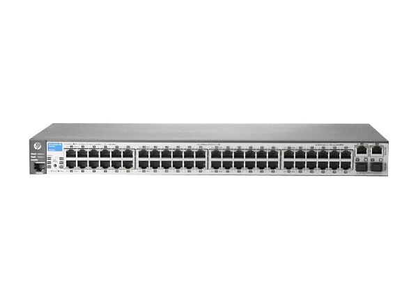 HPE Aruba 2620-48 - switch - 48 ports - managed - rack-mountable