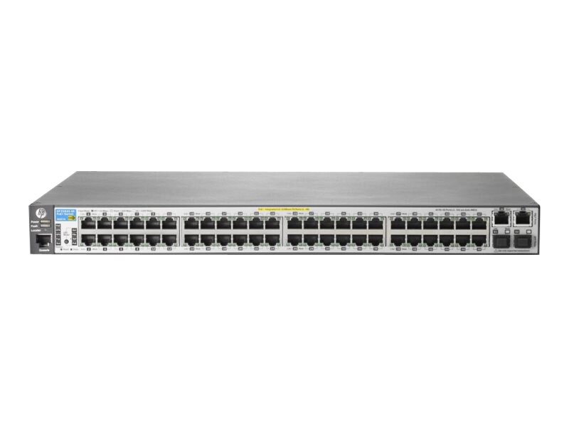 HPE Aruba 2620-48-PoE+ - switch - 48 ports - managed - rack-mountable