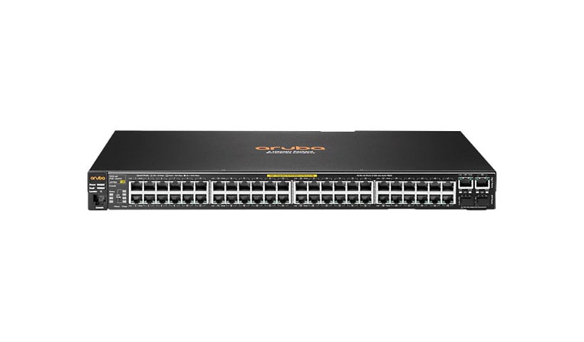 HPE Aruba 2530-48-PoE+ - switch - 48 ports - managed - rack-mountable
