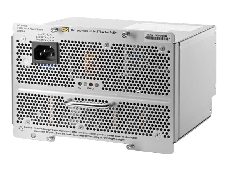 HPE Aruba - power supply - 700 Watt - J9828A#ABA - Ethernet