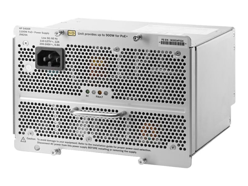 HPE Aruba - power supply - 1100 Watt