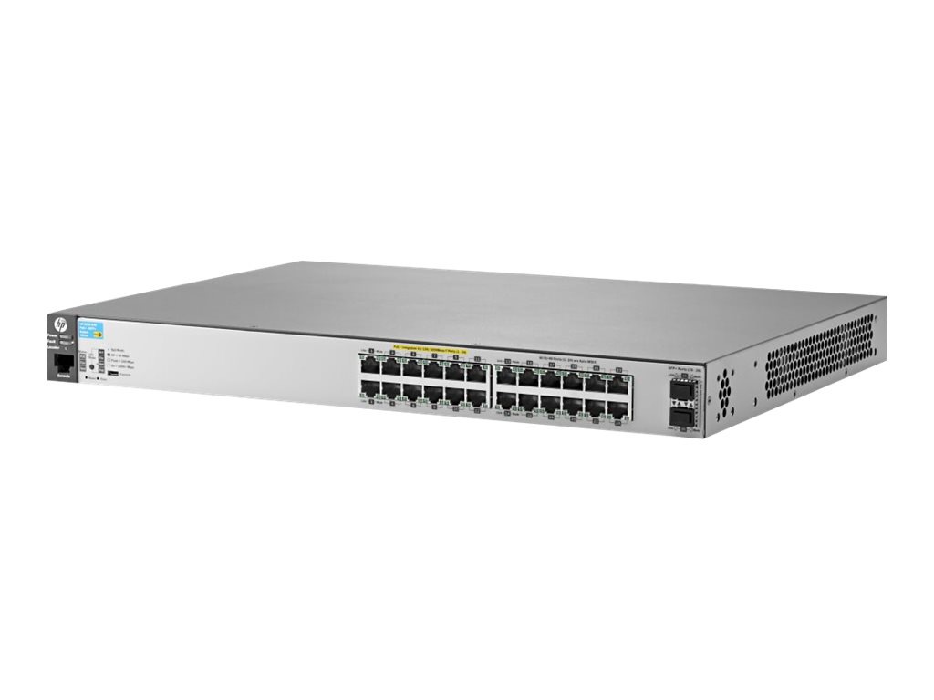Aruba 2530-24G-PoE+-2SFP+ - switch - 24 ports - managed - rack-mountable