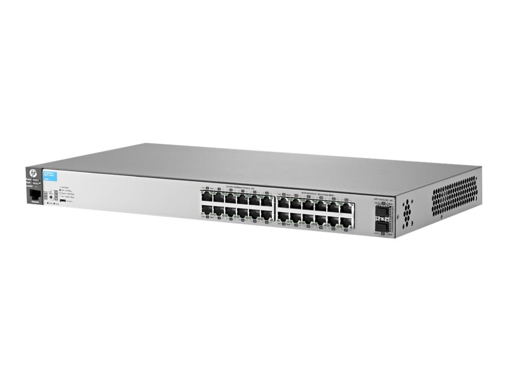 HPE Aruba 2530-24G-2SFP+ - switch - 24 ports - managed - rack-mountable