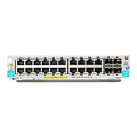 HPE Expansion Module - 20 x 10/100/1000BASE-T PoE+ - 4 x 1G/10GbE SFP+