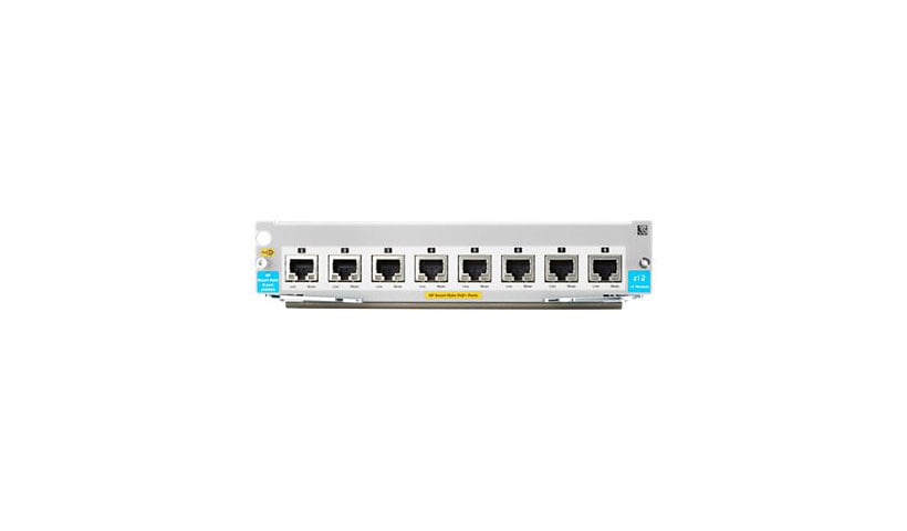 HPE - expansion module - 1/2.5/5/10GBase-T (PoE+) x 8