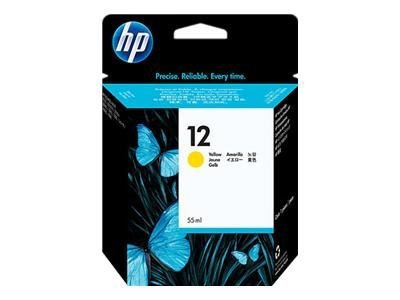 HP 12 Yellow Ink Cartridge for Business Inkjet 3000 Series Printer