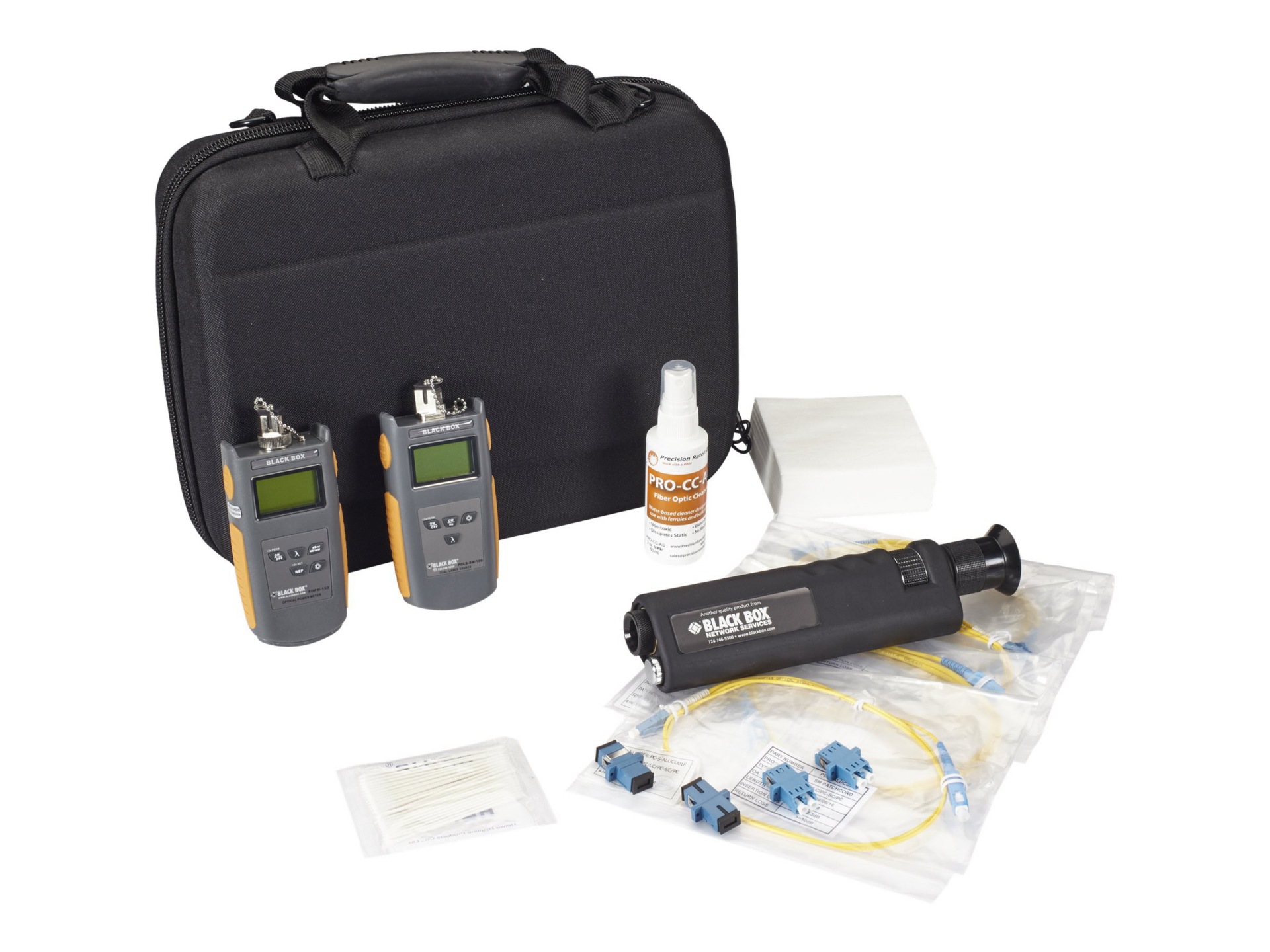 Black Box Optical Light Test Set - network tester kit