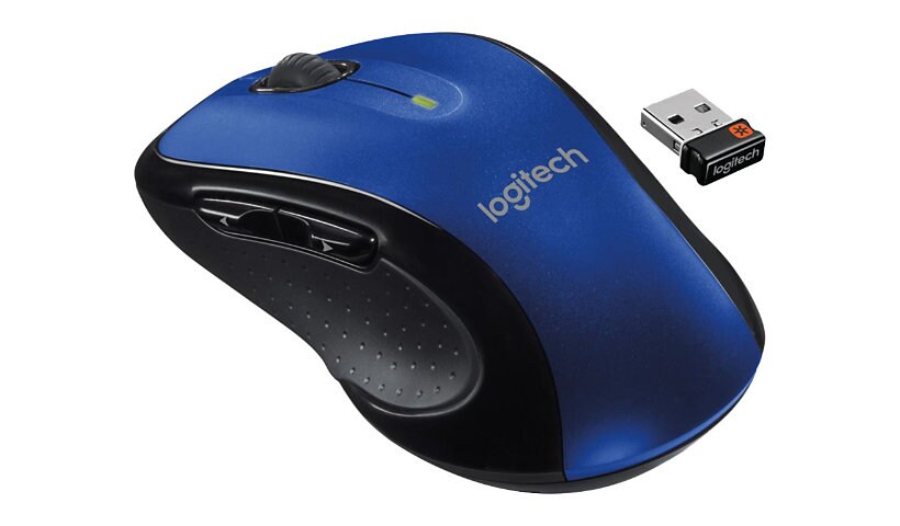 Logitech M510 - mouse - 2.4 GHz - blue