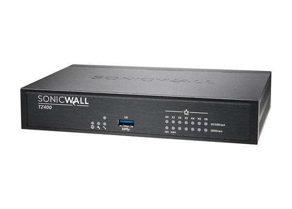 SonicWall TZ400 - Advanced Edition - security appliance - with 1 year  TotalSecure