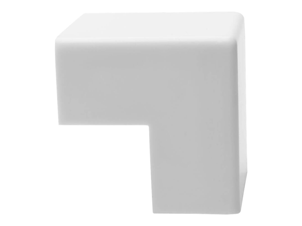 Tripp Lite Raceway Outside Corner Connector for Wiring Duct 20Pk White TAA
